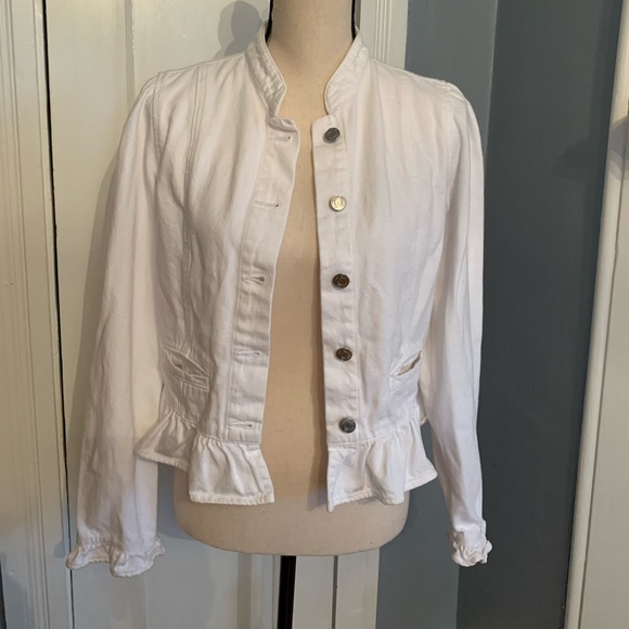 GAP WHITE DENIM JACKET - Picture 5 of 5